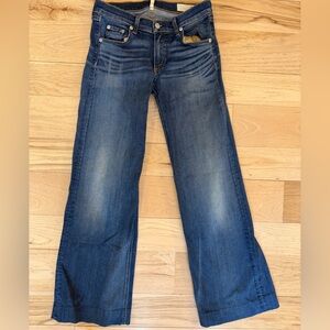 Rag & Bone wide leg jeans size 27